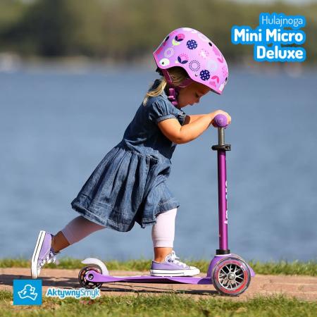 Mini Micro 3in1 Deluxe Pink - jeździk i hulajnoga Mini Micro Deluxe